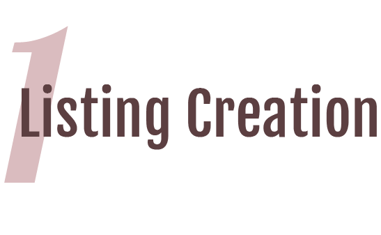 Listing Creation Title